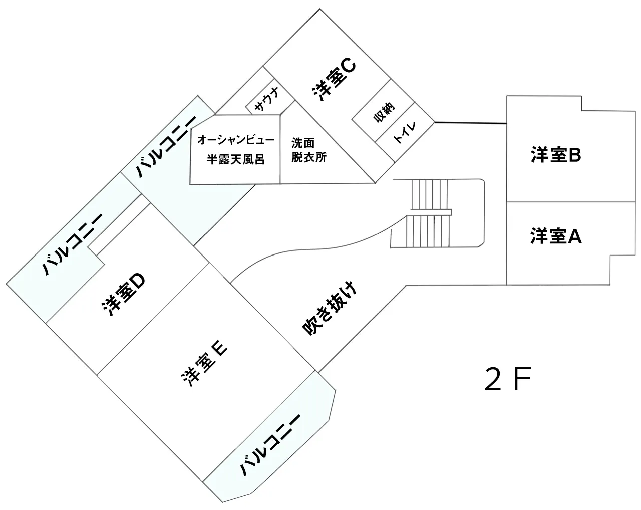 ２階 見取り図